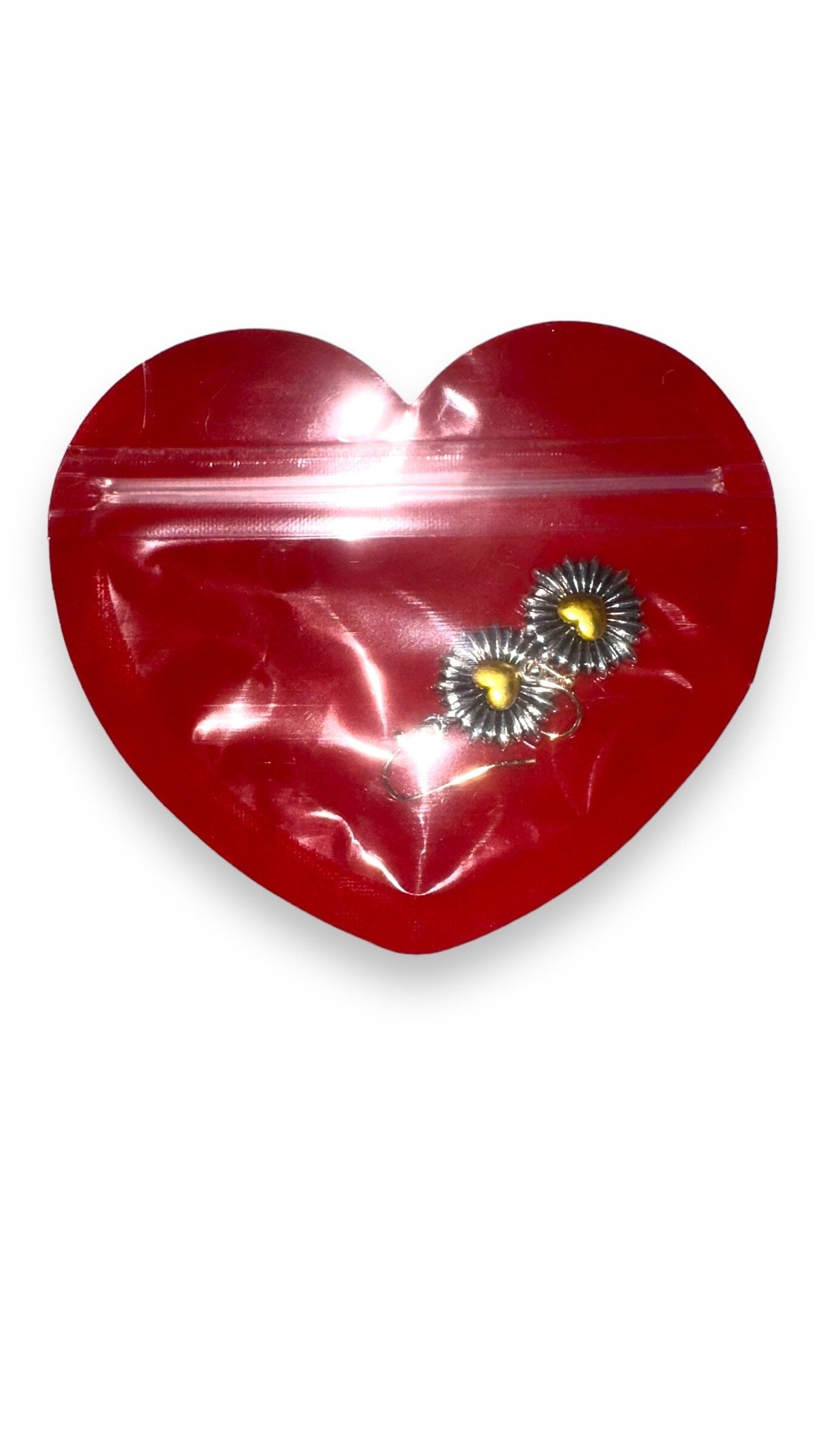 Heart Burst Minimalist Earrings