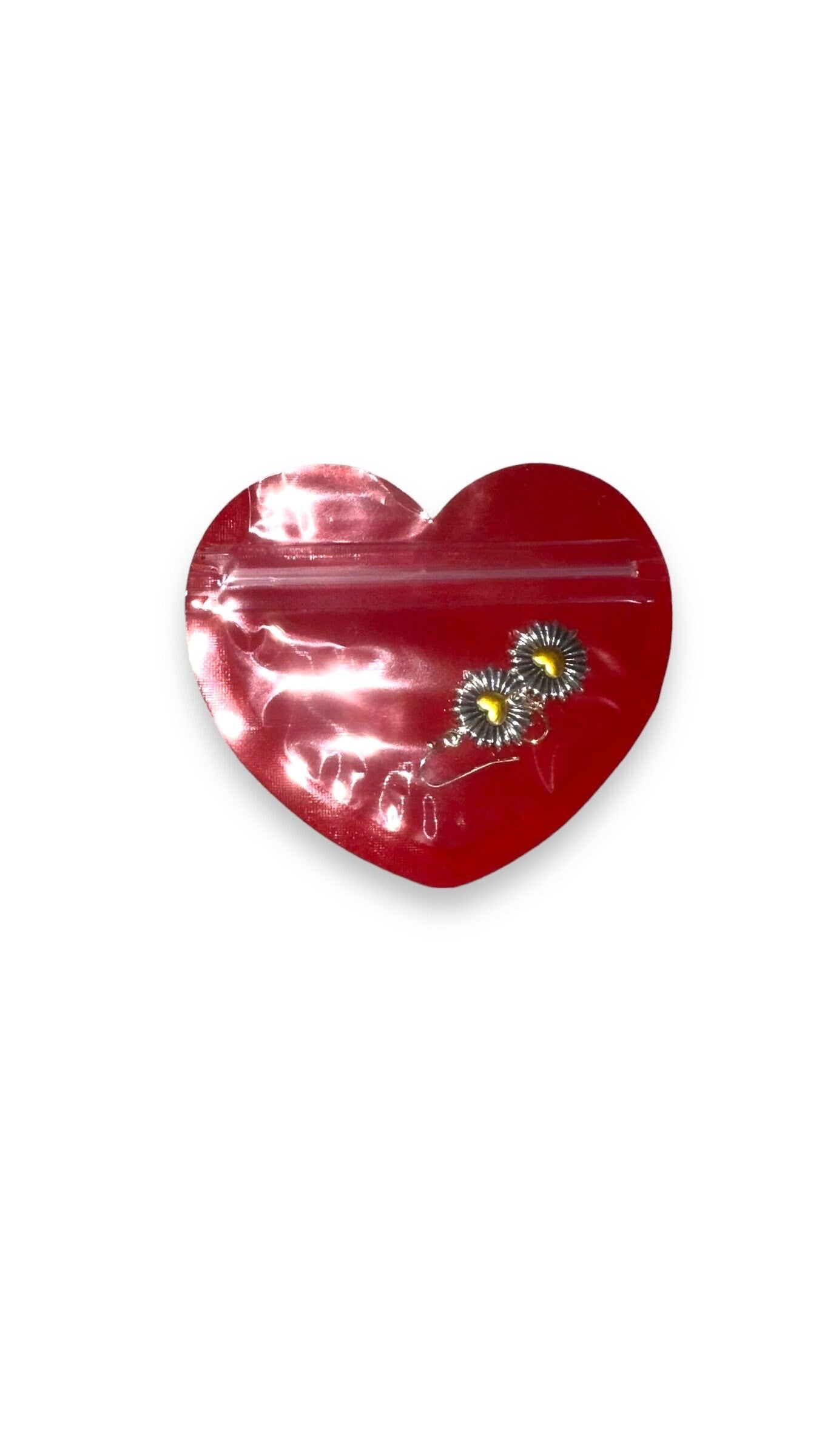 Heart Burst Minimalist Earrings