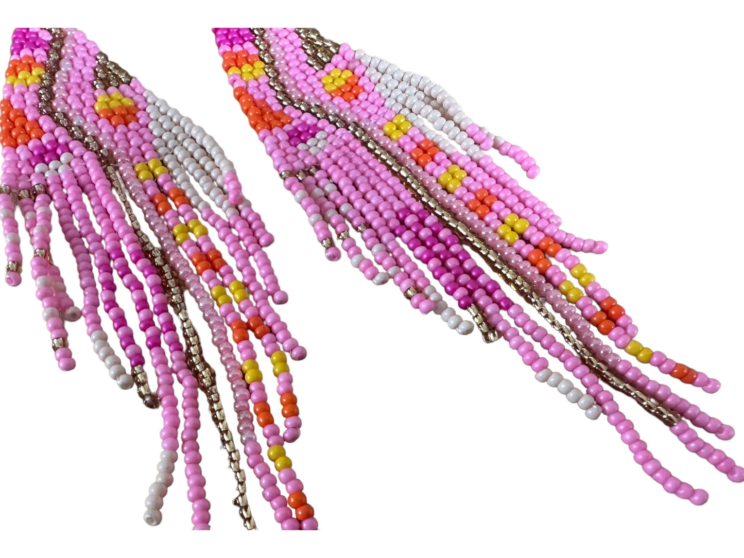 It’s A Sign Beaded Earrings