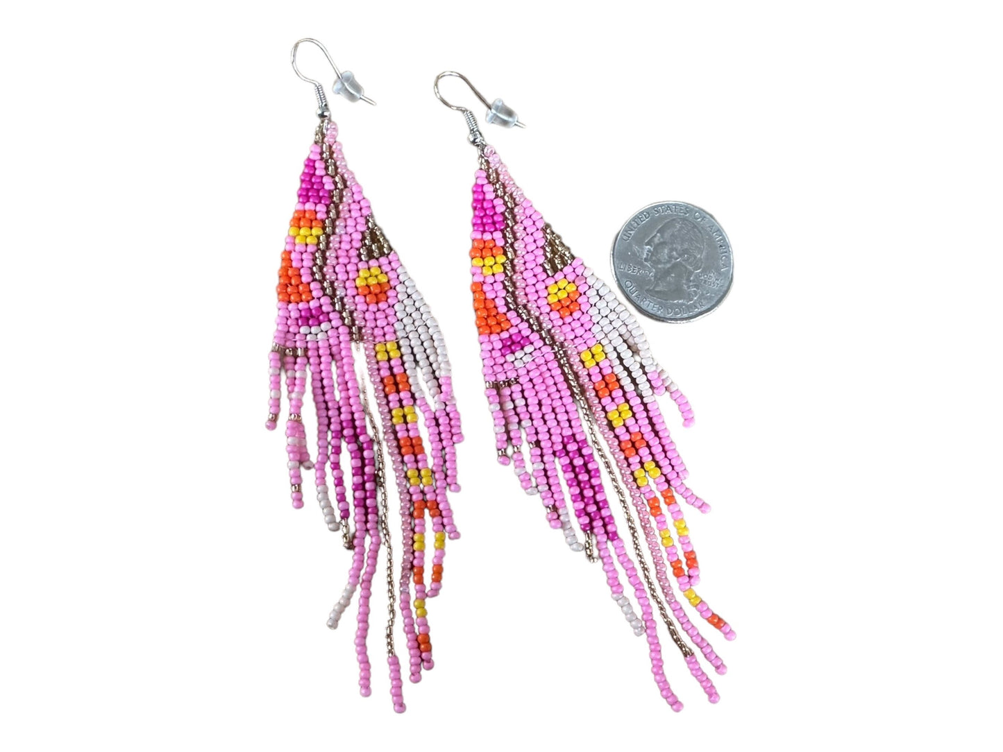 It’s A Sign Beaded Earrings