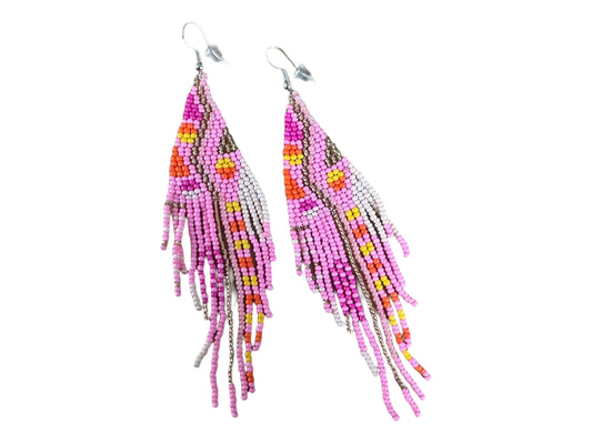 It’s A Sign Beaded Earrings