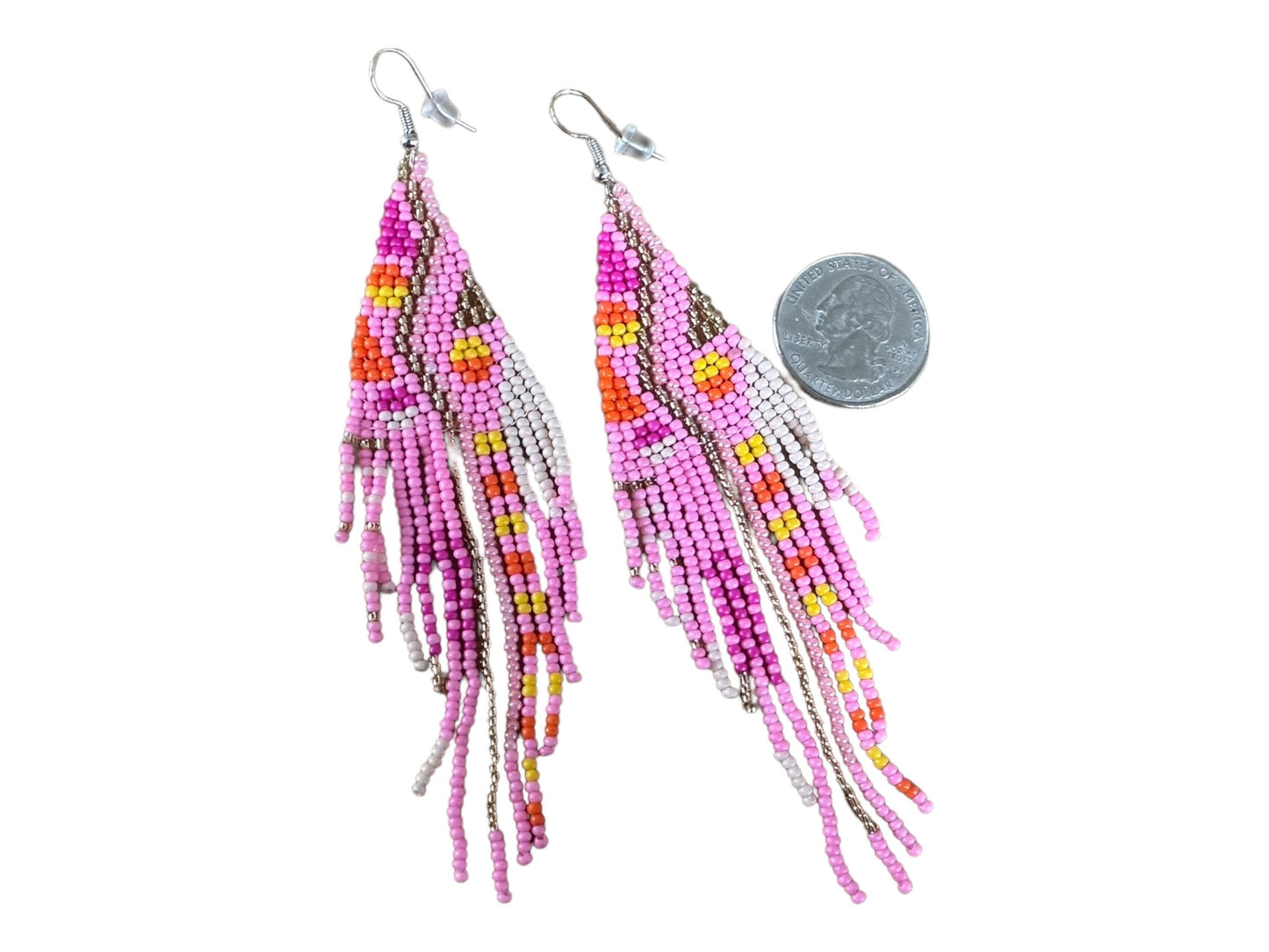 It’s A Sign Beaded Earrings